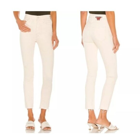 NWT Mother Denim Dazzler Ankle Fray in Superstition Size 29 $218 - Picture 2 of 16